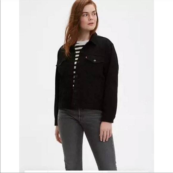Levi’s Black Denim Jean Jacket XS